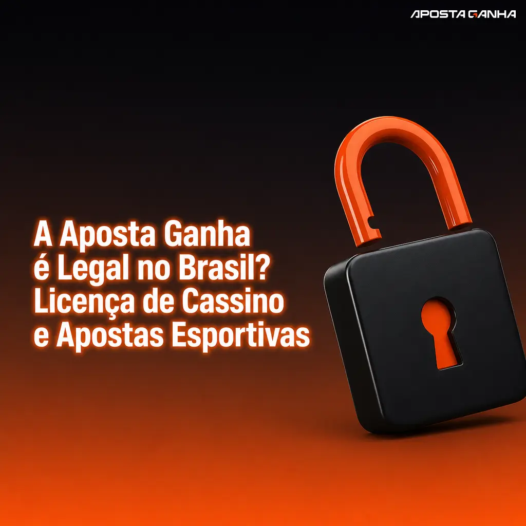 Licença de Curaçao eGaming da Aposta Ganha garante jogo justo e seguro para apostadores brasileiros online.
