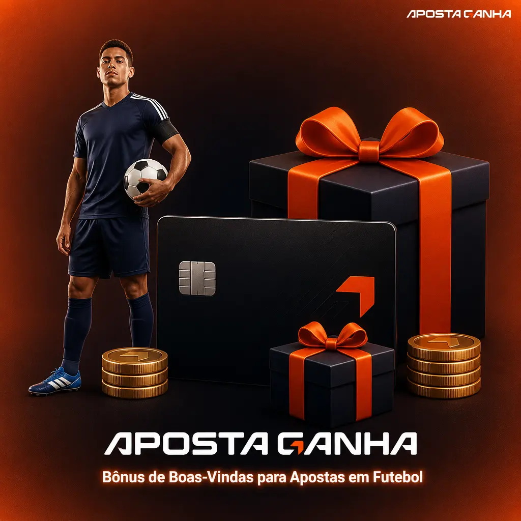 Bônus de 100% para apostas em futebol na Aposta Ganha, com depósito entre 20 e 200 BRL no Brasileirão e outras ligas.