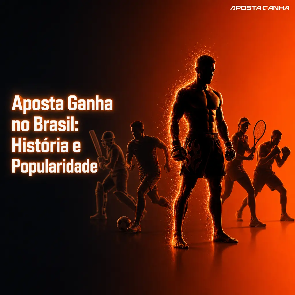 Plataforma Aposta Ganha no Brasil, com pagamentos via Pix e foco em apostas esportivas e esports.
