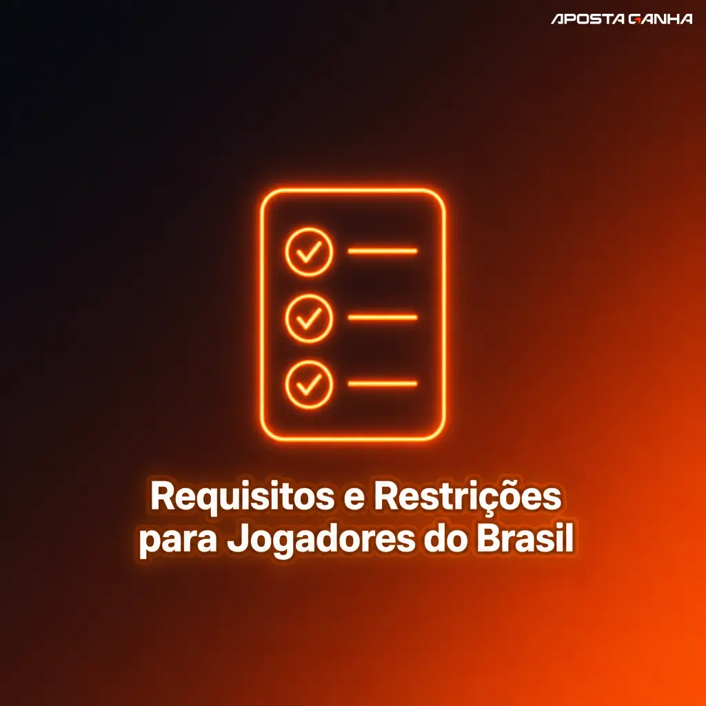 Requisitos legais para apostar na Aposta Ganha: maior de 18 anos, CPF próprio e residência no Brasil.