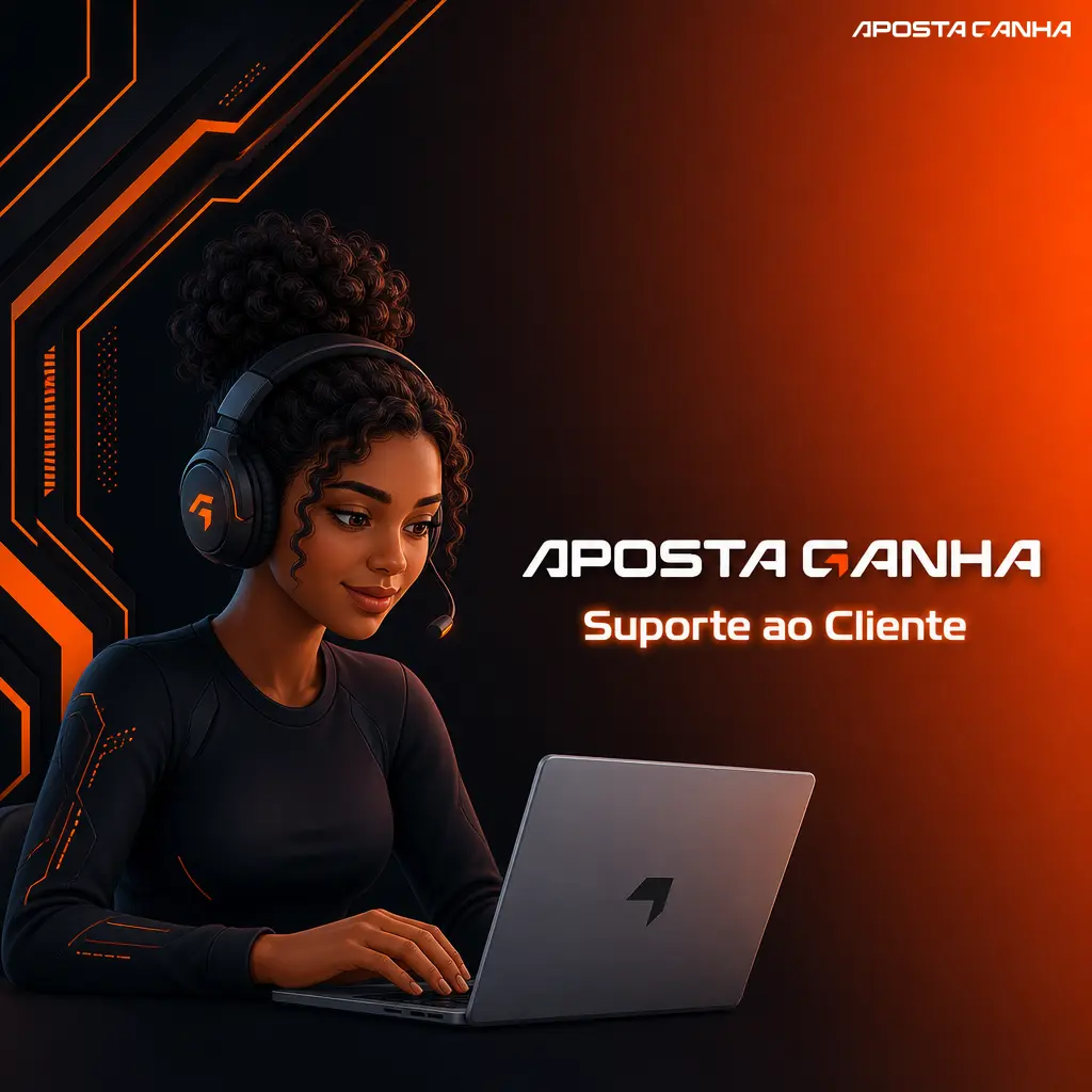 Tabela de canais de suporte do app Aposta Ganha: chat ao vivo, e-mail, WhatsApp e Central de Ajuda