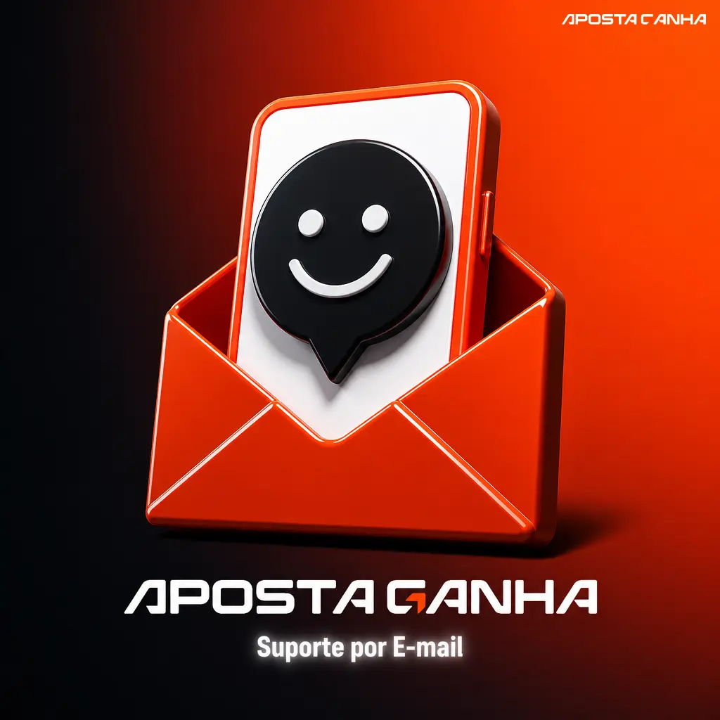 Suporte por e-mail Aposta Ganha para verificação de conta, reclamações e pagamentos com resposta em até 48 horas