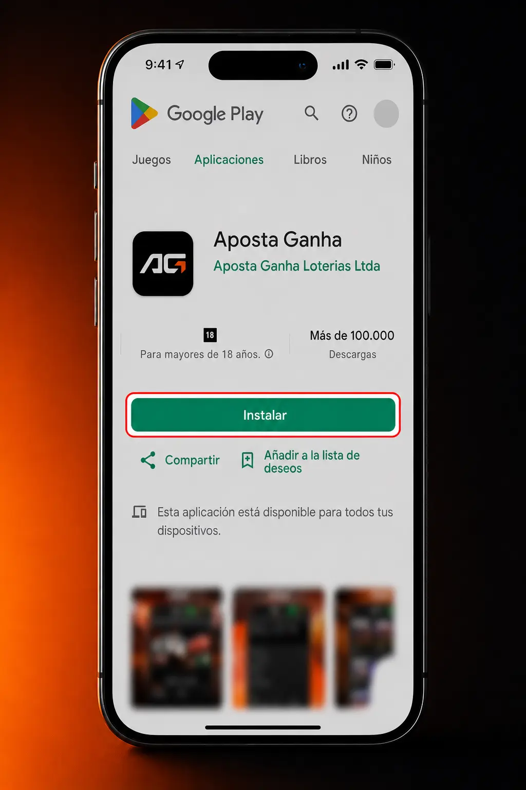 Passo a passo para baixar e instalar o APK Aposta Ganha no Android em 3 etapas simples