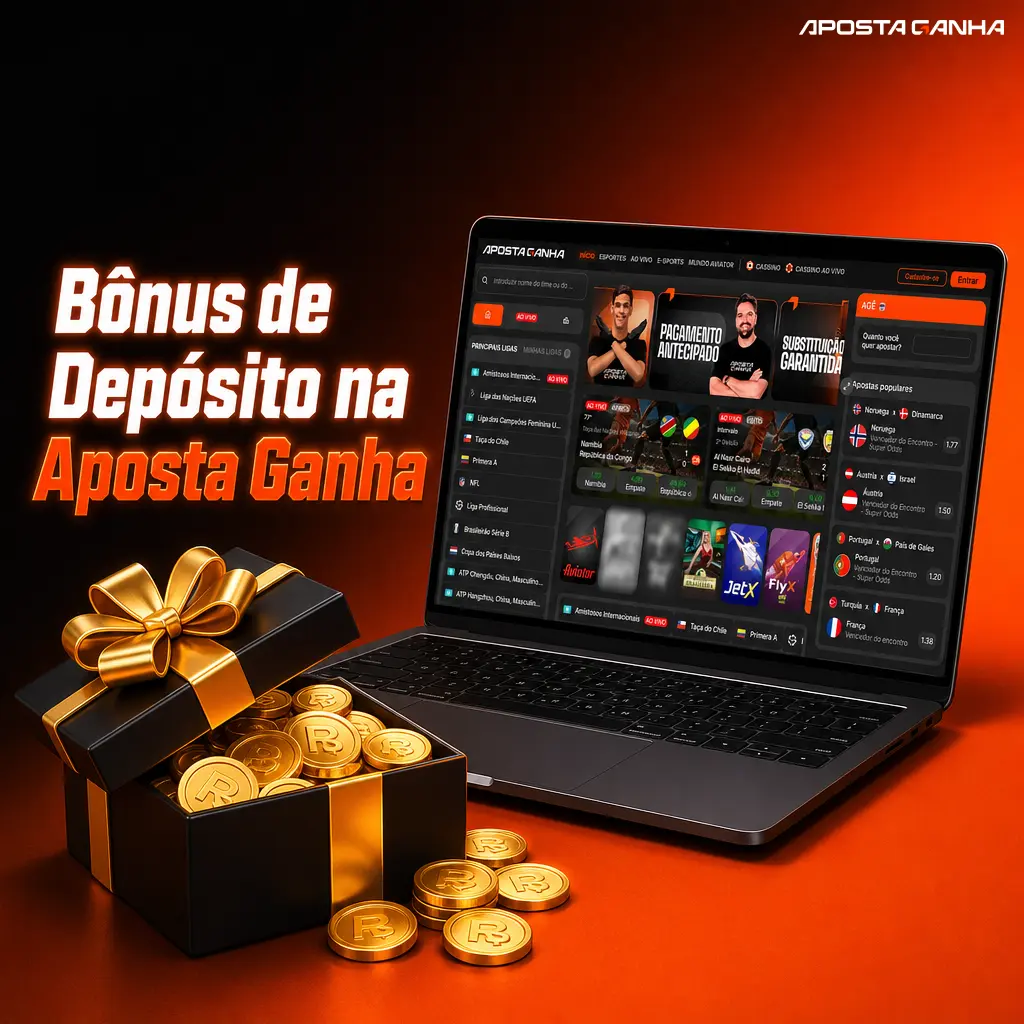 Bônus de depósito da Aposta Ganha com dinheiro extra e rodadas grátis em slots como Fortune Tiger