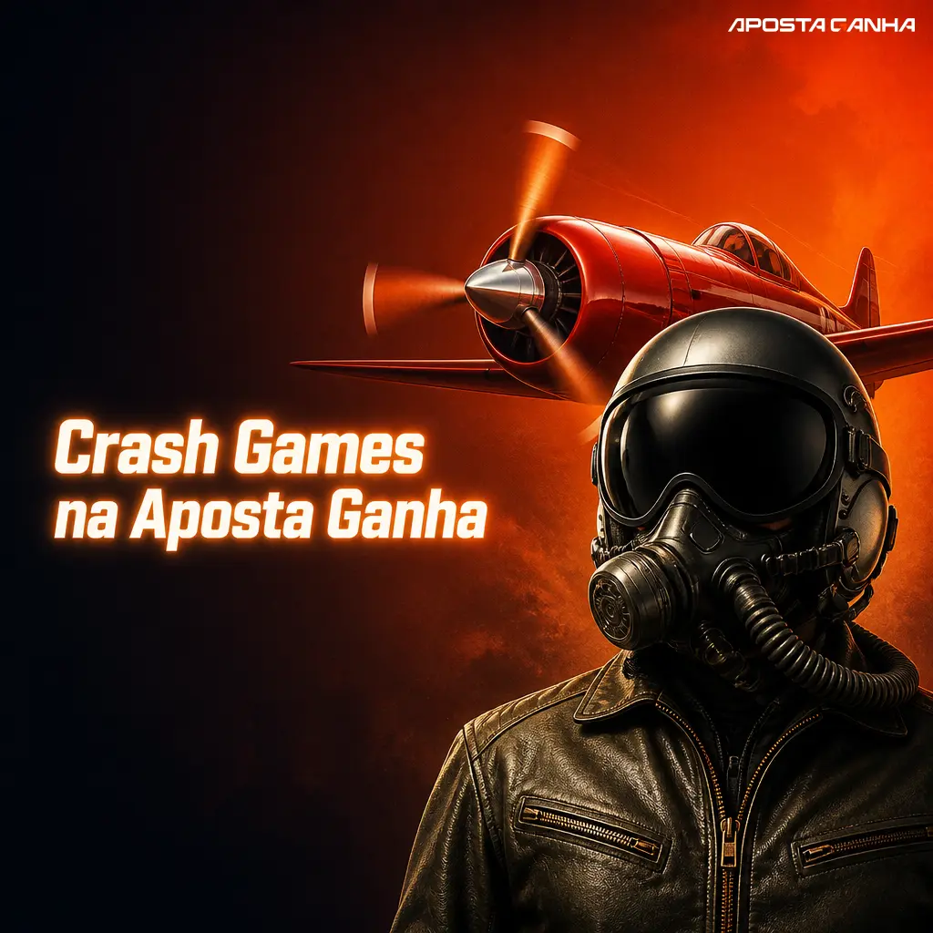 Crash games na Aposta Ganha: Aviator, Spaceman, JetX e outros com multiplicador crescente e retirada estratégica.