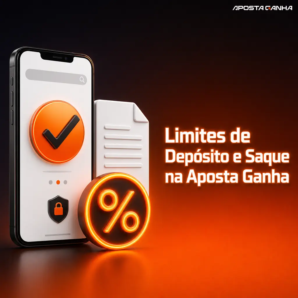 Limites de depósito e saque na Aposta Ganha, com valores mínimos e máximos por Pix e criptomoedas