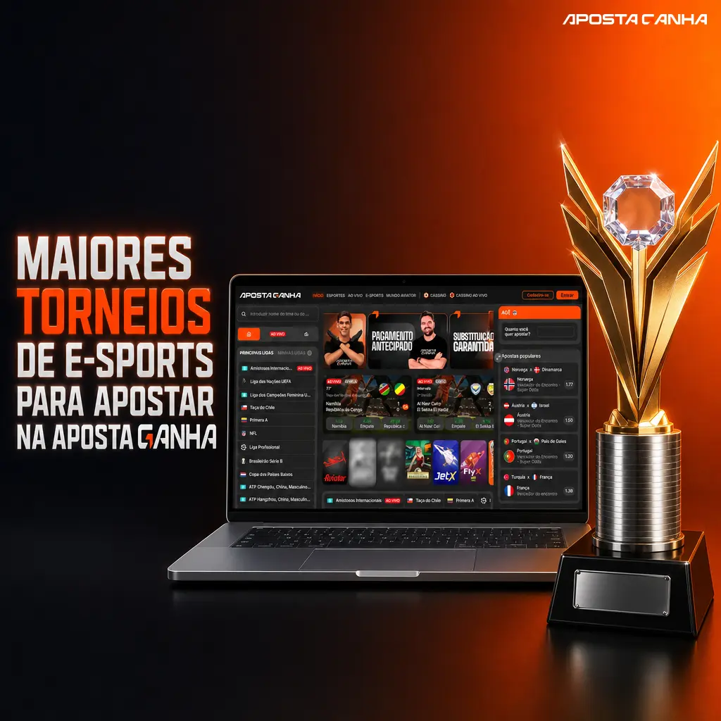 Principais torneios de e-sports disponíveis para apostas na Aposta Ganha, incluindo CS2, Dota 2, LoL, Valorant e mais.