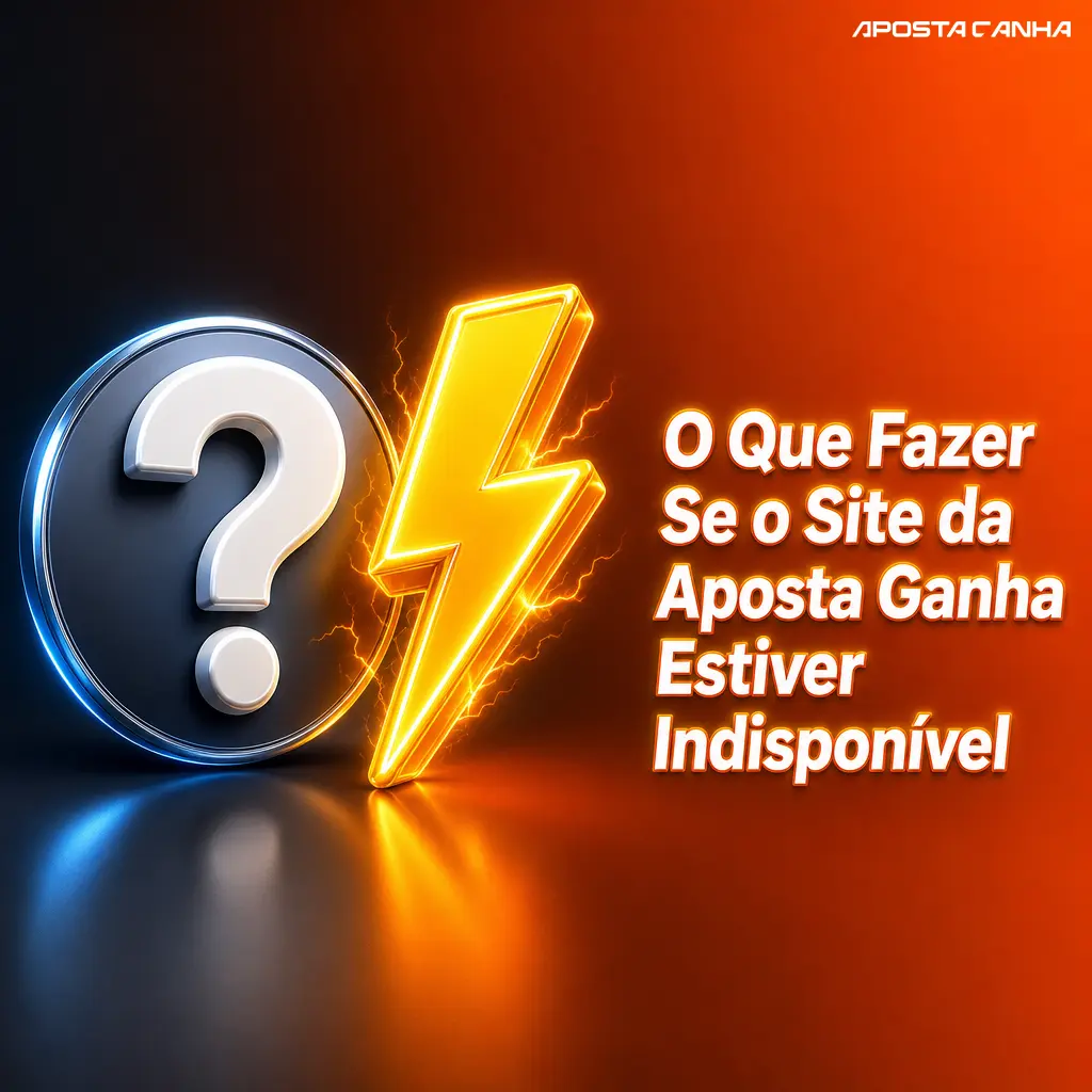 Ilustração sobre como acessar a Aposta Ganha via sites espelho ou VPN quando o site oficial estiver bloqueado ou indisponível.